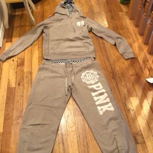 Love Pink Victoria Secrets sweatsuit size medium